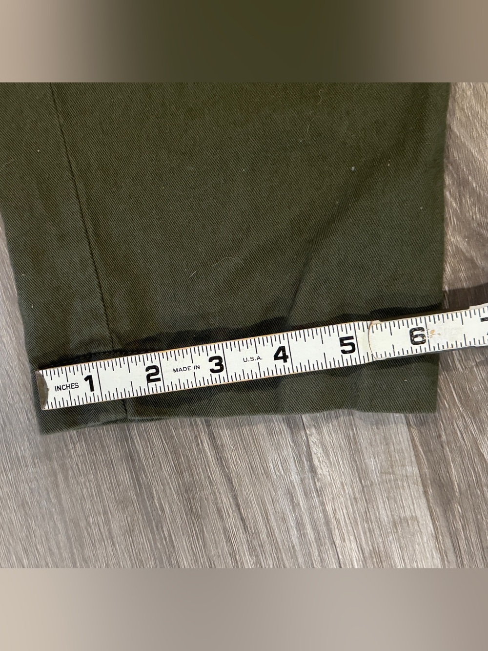 Japna Olive Green Cotton Full Button Jumper - Picture 7 of 11